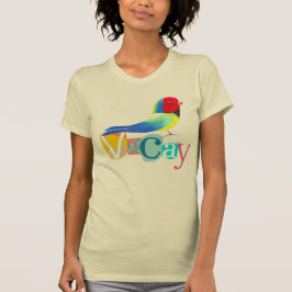 Colorful Unique Retro Vacay Mode T Shirt