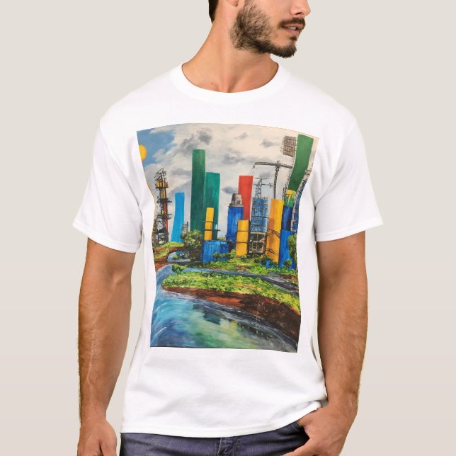 Colorful Valley T Shirt (Framsida)