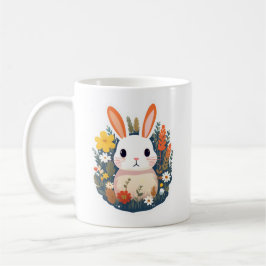 Colorful Vår Bunny Kaffemugg