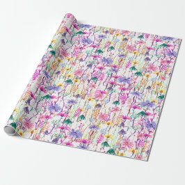 colorful vibrant garden presentpapper