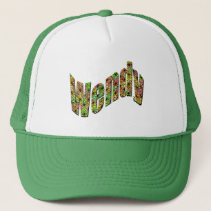 Colorful Wendy Namn, Truckers Hat Keps