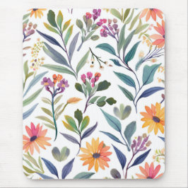 Colorful Wildflowers | Beautiful Floral Watercolor Musmatta