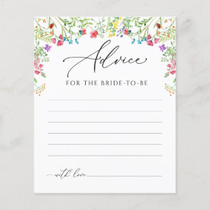Colorful Wildwers Advice for the Bride