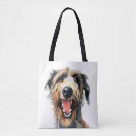 Colorful Wolfhound | Cute hound Tygkasse