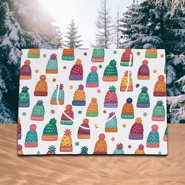 Colorful Woolly Hats Winter (Skapare uppladdad)