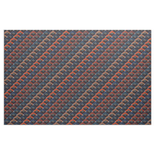 Colorful zigzag Karo-Step Tyg