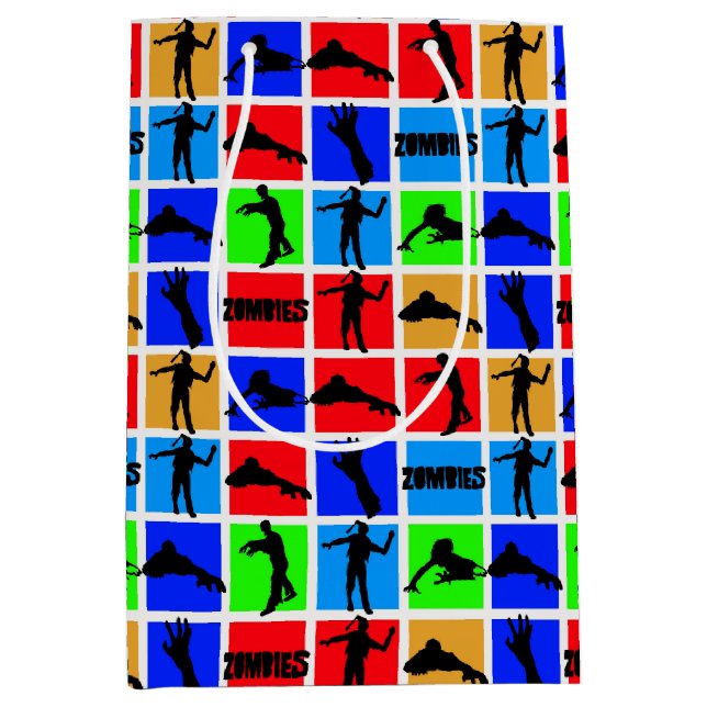 Colorful Zombies Mönster (Framsidan)