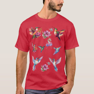 Colorfull Fantasy Birds kompis T Shirt