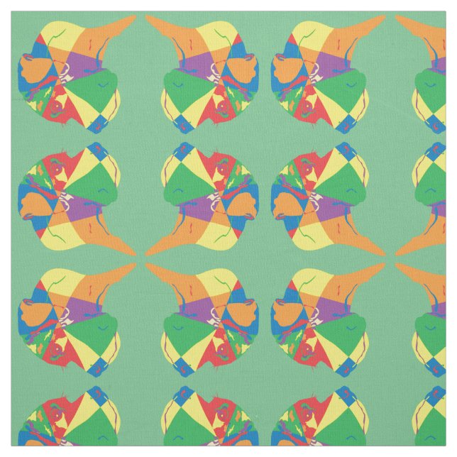 Colorfull Great dane Tyg (Provkarta)