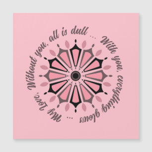 COLORFULL MODERN FLOWER GIFT DAUGHTER SISTER MAMMA