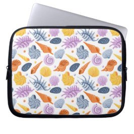 Colorfull seashells Electronics Bag Laptop Fodral