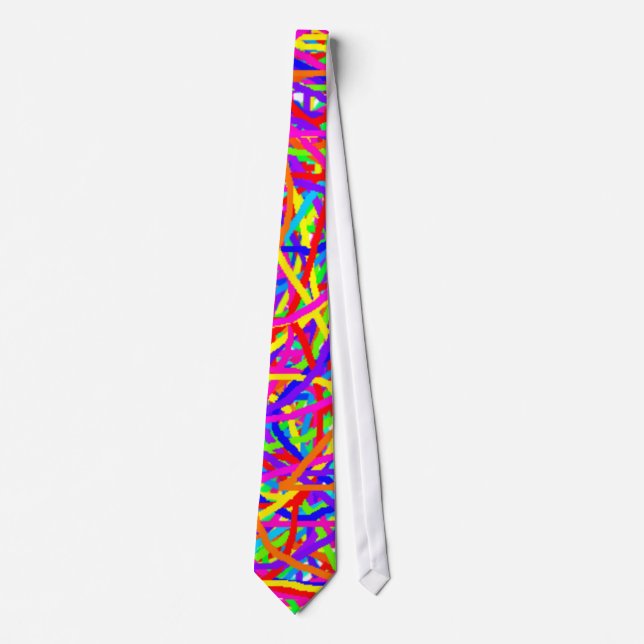 Colorfully randig Tie Slips (Framsida)