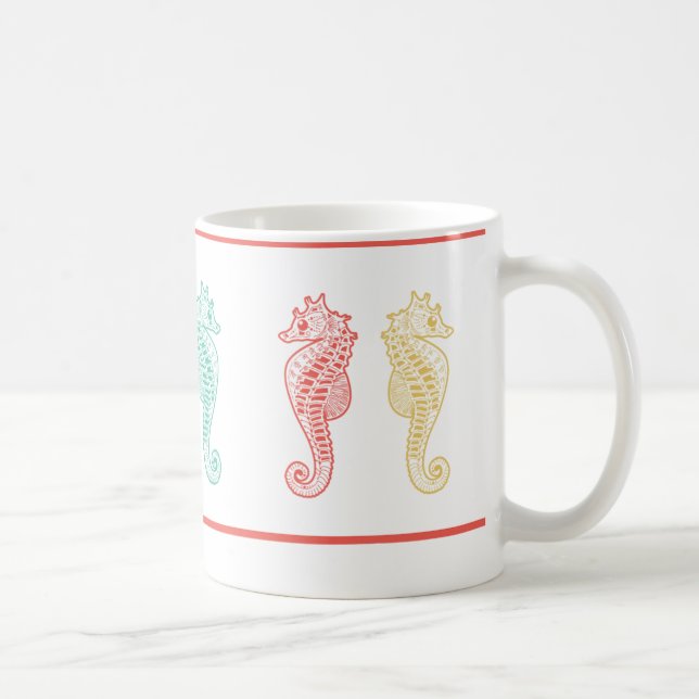 Colorfun Seahorsemugg Kaffemugg (Höger)