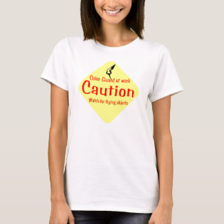 Colorguard på arbete tee shirt
