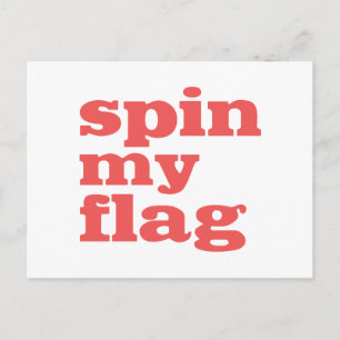 Colorguard - Spin min Flagga Vykort