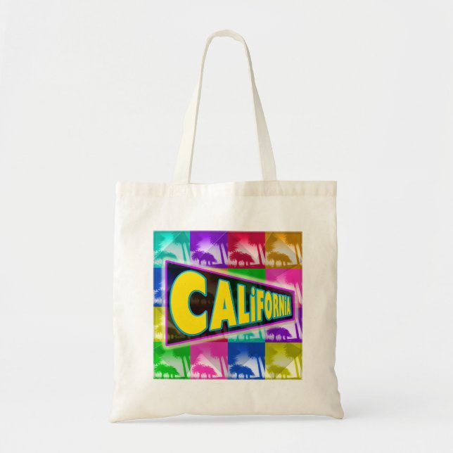 "Coloring California 2" Bag Tygkasse (Framsidan)
