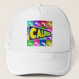 "Coloring California 2" Hat Truckerkeps