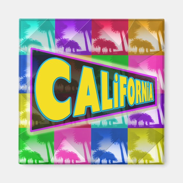 "Coloring California 2" Magnet (Framsidan)