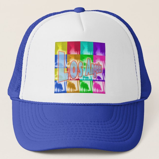 "Coloring Los Angeles 1" Hat Keps (Framsida)