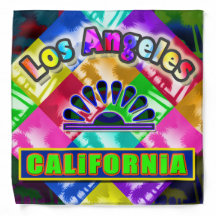 Coloring Los Angeles 3 Bandana