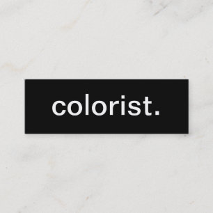 Coloristvisitkort Mini Visitkort