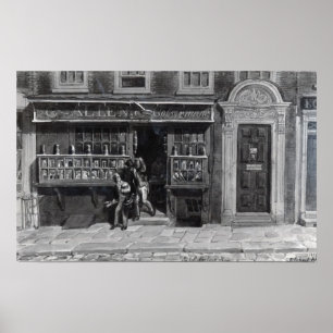 Colormans Shop, St. Martin's Lane, London, 1829 Poster