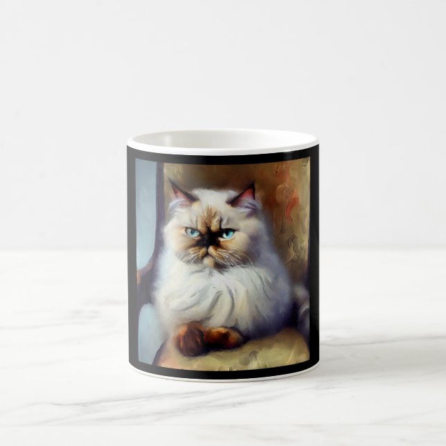 Colorpoint Persian Cat Kaffemugg (Center)