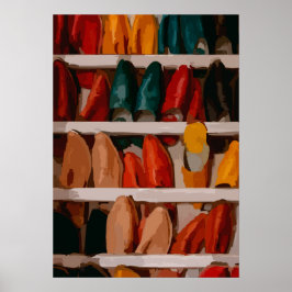 Colors of Morocco Poster