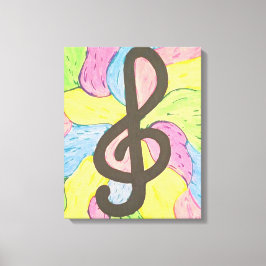 Colors of Music Canvastryck