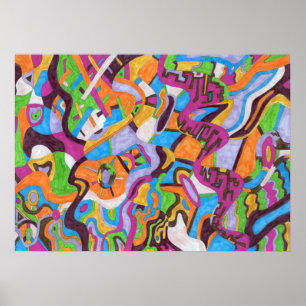 "Colorscape" 28 x 20 Poster