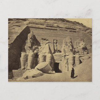 Colossal Figurer, det Underbara templet i Abu Sunb Vykort