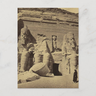 Colossal Figurer, det Underbara templet i Abu Sunb Vykort