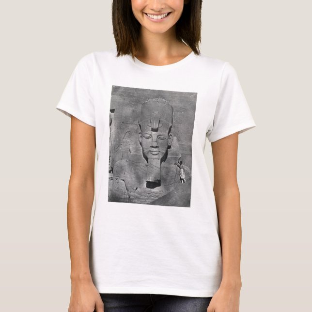 Colossal statue of Ramesses II på Abu Simbel, 1850 Tröja (Framsida)