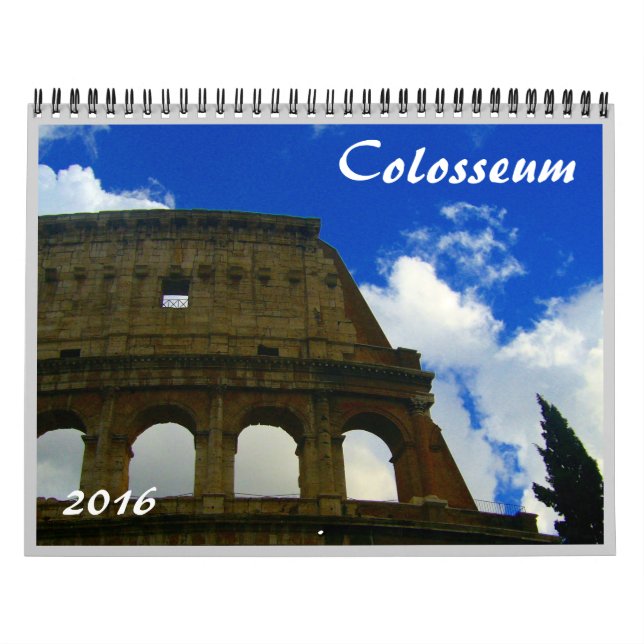colosseum 2016 kalender (Omslag)