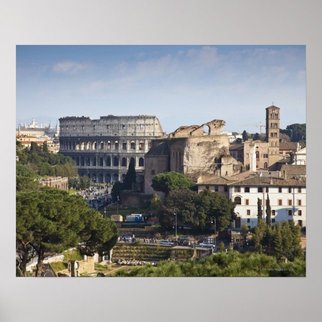 Colosseum eller Roman Coliseum, ursprungligen Poster (Framsidan)