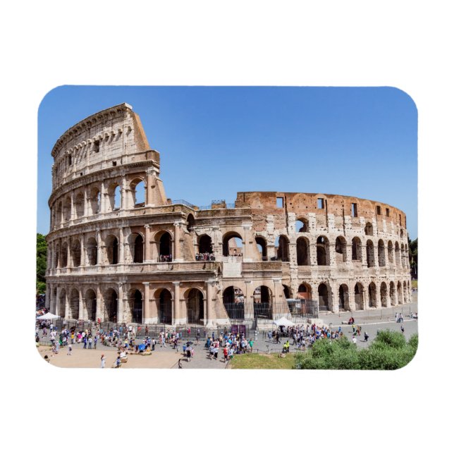 Colosseum i Rom, Italien Magnet (Horisontell)