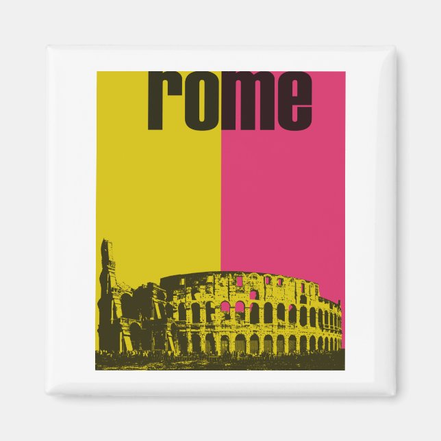 Colosseum i Rom Magnet (Framsidan)