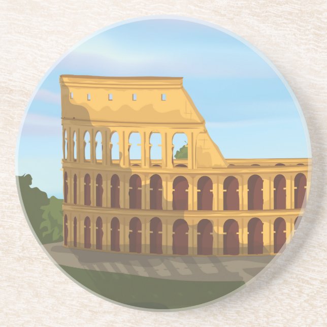 Colosseum i Rom Underlägg (Framsidan)