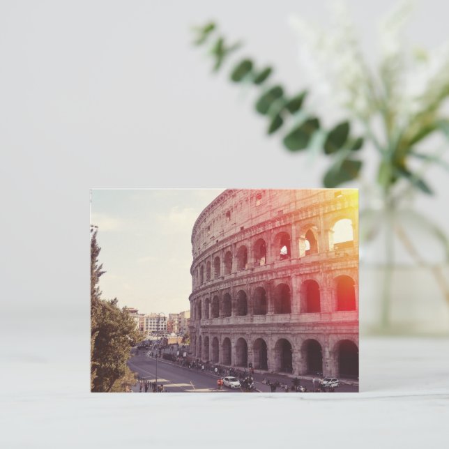 Colosseum i Rom Vykort (Stående Fram)