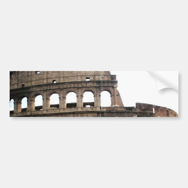 Colosseum Italiana Travel Photo Bildekal (Framsidan)