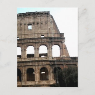 Colosseum Italiana Travel Photo Vykort