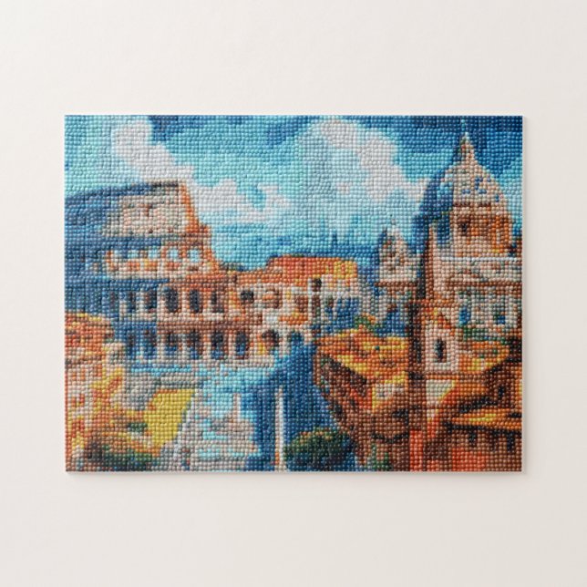 Colosseum, Italien  Pussel (Horisontell)