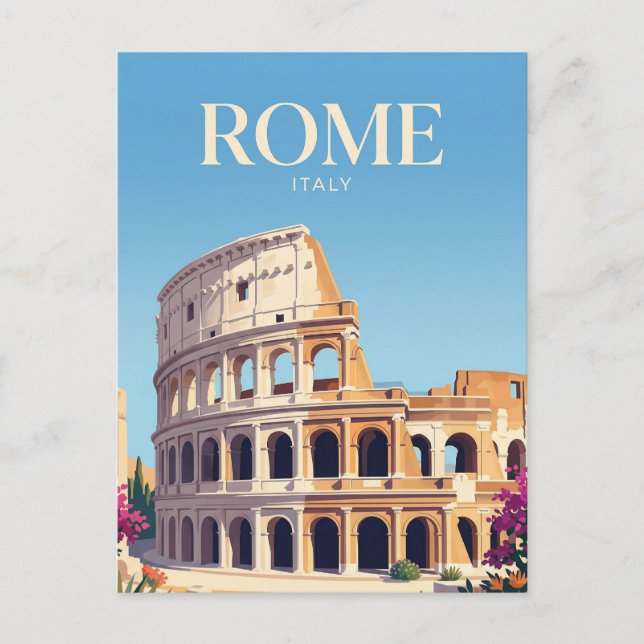 Colosseum Italien Vykort (Framsida)