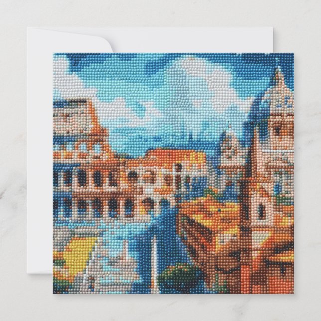 Colosseum, Italien vykort  (Framsida)