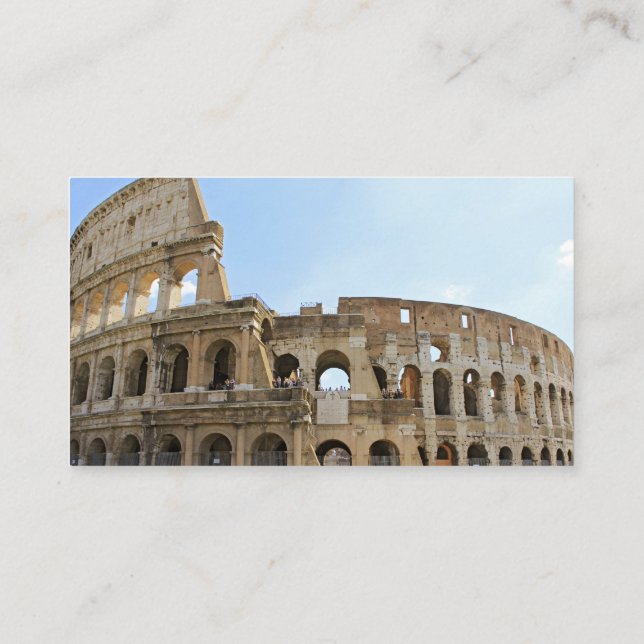 Colosseum-kort Tidsbeställning Kort (Baksida)