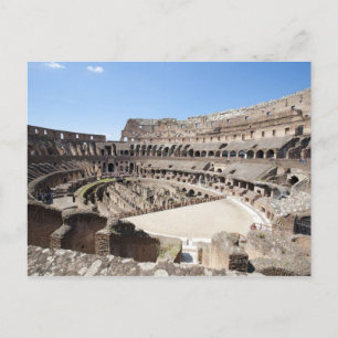 Colosseum ligger i Rom, Italien. Dess och 3 Vykort