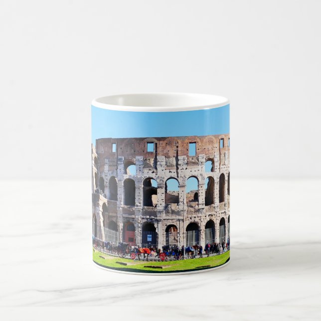 Colosseum Natur Scen Byggnader Kaffemugg (Center)