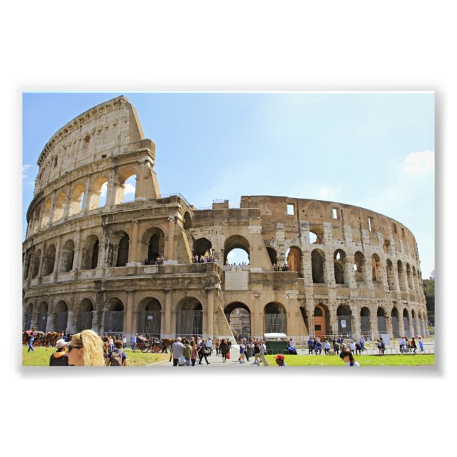 Colosseum Rom Fotografi (Framsidan)