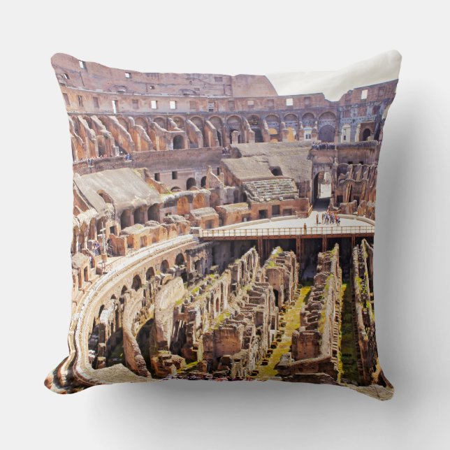 Colosseum Rom Fotografi Kudde (Framsida)