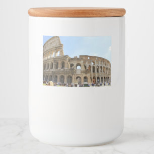 Colosseum Rom Fotografi Mat Etiketter